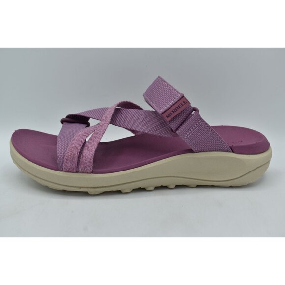 Merrell Womens Size 8 District 4 Mendi Mauve Open Toe Sandals Shoes - Picture 11 of 15